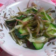 รูปของ さっぱり夏向き！胡瓜と茗荷のコンビ