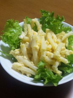 ゆで卵とマカロニ サラダ-レシピのメイン写真