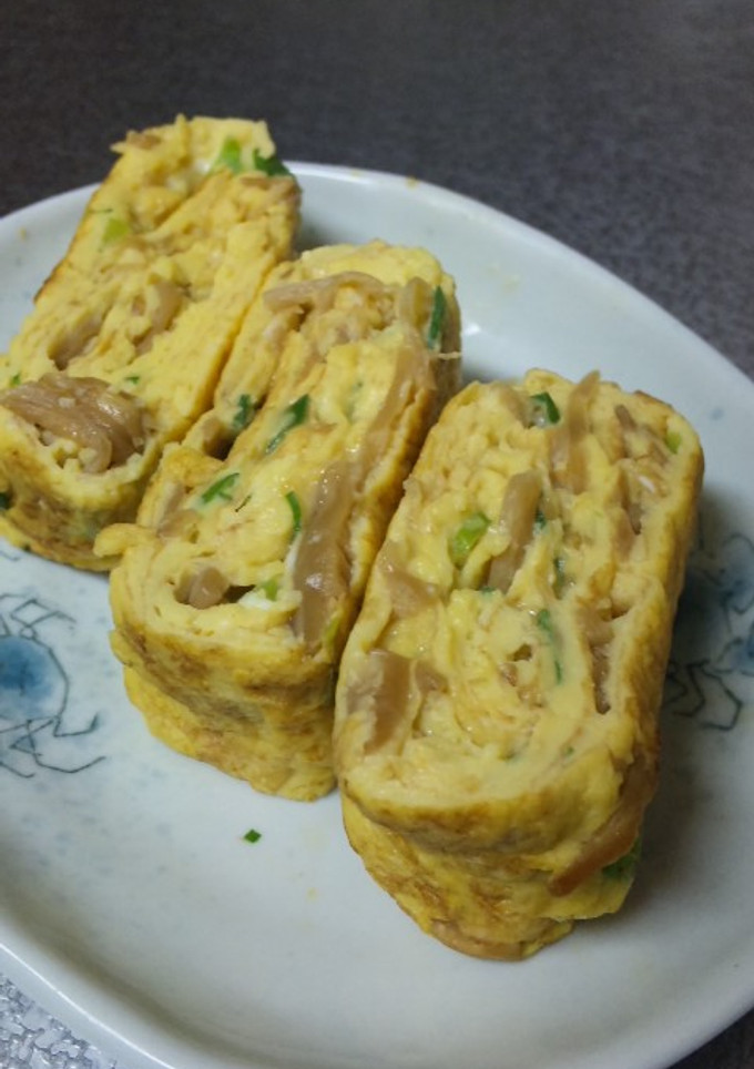 ☆卵焼き☆なめ茸の卵焼き-レシピのメイン写真