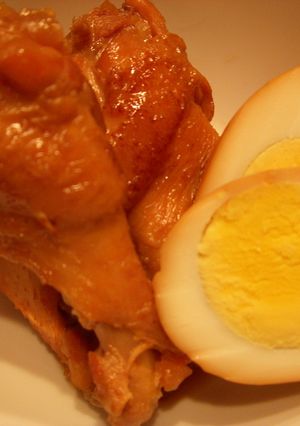 白米必須！ホロホロ手羽元と卵の甘辛煮-レシピのメイン写真