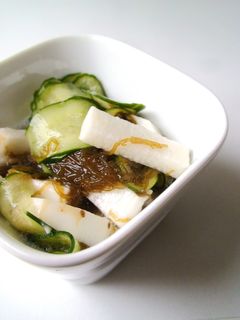 長いもともずくの酢の物*-レシピのメイン写真