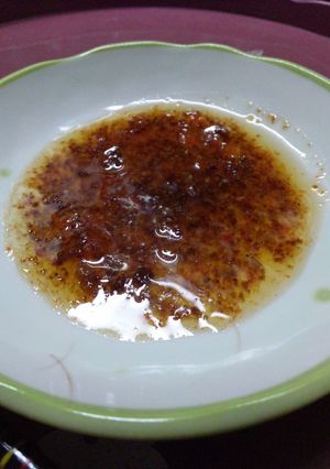 自家製食べるラー油♪♪見よう見真似で美味-レシピのメイン写真