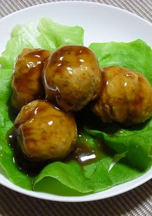 いろいろ使える揚げないヘルシー鶏肉団子-レシピのメイン写真