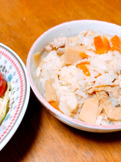 簡単♪タケノコと鶏肉の混ぜご飯☆-レシピのメイン写真