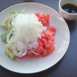 新たまねぎとアボカドの血液さらさらサラダ