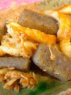 山椒でピリ辛*ツナと黒こんにゃくの炒め物-レシピのメイン写真
