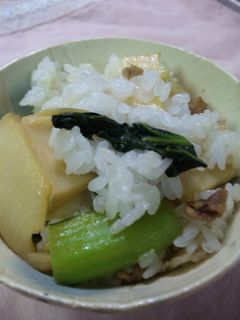 タケノコと豚肉で中華風混ぜご飯-レシピのメイン写真