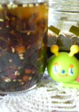 カルシウムたっぷりの食べるラー油+α-レシピのメイン写真