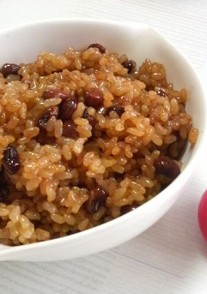 発芽玄米餅米の赤飯(ゼロ活力鍋)-レシピのメイン写真