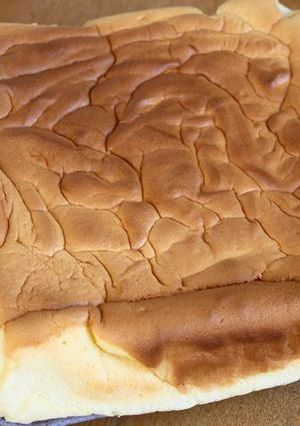 せんべい缶で焼く☆特大ヨーグルトケーキ-レシピのメイン写真