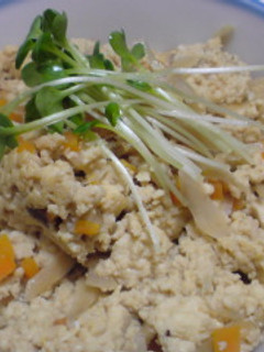 炒り豆腐-レシピのメイン写真