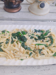 ほうれん草とたまごのうどん-レシピのメイン写真