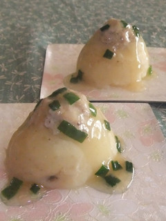 じゃが芋のひき肉詰め~コンソメ煮~-レシピのメイン写真