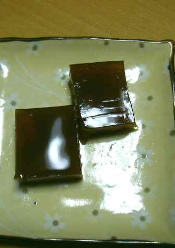 柿の紅茶寒天♪-レシピのメイン写真