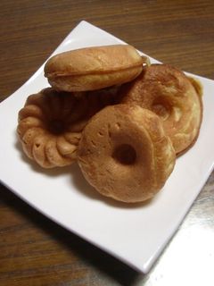 トウモロコシ風味❤焼きドーナツ-レシピのメイン写真
