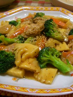 鶏肉とたけのこのオイスター煮-レシピのメイン写真