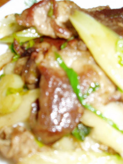豚肉とセロリの炒め-レシピのメイン写真