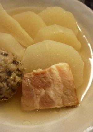 白だしで♪だいこんが主役の煮もの-レシピのメイン写真
