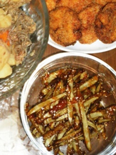 甘辛ごま牛蒡-レシピのメイン写真