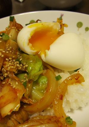 豚キムチ丼-レシピのメイン写真