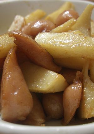 たけのことウインナーの焼肉のタレ炒め-レシピのメイン写真