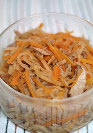 定番の常備菜！切干し大根とツナの煮物-レシピのメイン写真