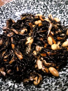 ひじきと大豆の煮物-レシピのメイン写真