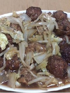肉団子の甘酢あんかけ-レシピのメイン写真