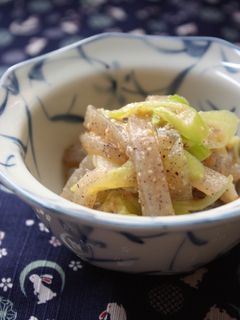 こんにゃくの酢味噌和え☆-レシピのメイン写真