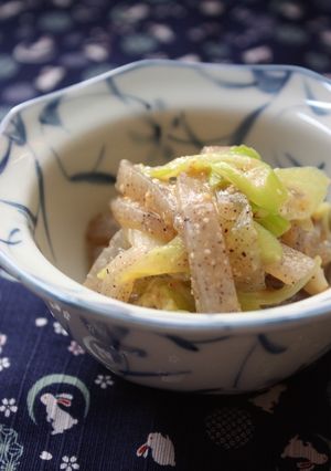 こんにゃくの酢味噌和え☆-レシピのメイン写真