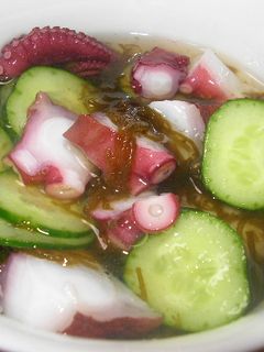 超簡単たこの酢の物-レシピのメイン写真