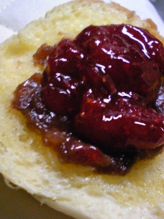 あんこ☆苺ジャムトーストdeシアワセ朝食-レシピのメイン写真