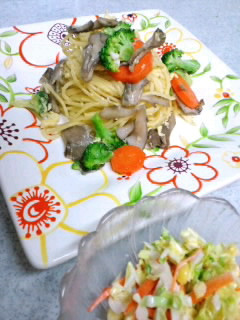 ブロッコリーと温野菜のパスタ-レシピのメイン写真