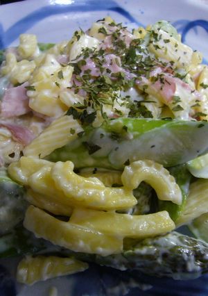フライパン一つでランチ　クリーミーパスタ-レシピのメイン写真