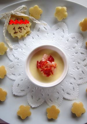 ☆1歳の誕生日☆プリンとホットケーキ♪-レシピのメイン写真
