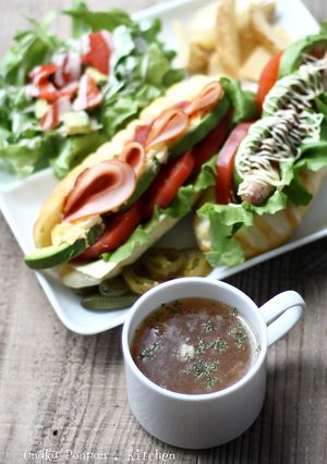 コンソメスープ♪簡単ノーマルver.-レシピのメイン写真