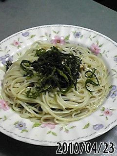 のりツナ和風パスタ-レシピのメイン写真
