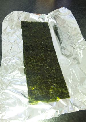 お弁当に☆パリパリ海苔おにぎり-レシピのメイン写真