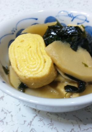 たまご焼きもろとも若竹煮-レシピのメイン写真