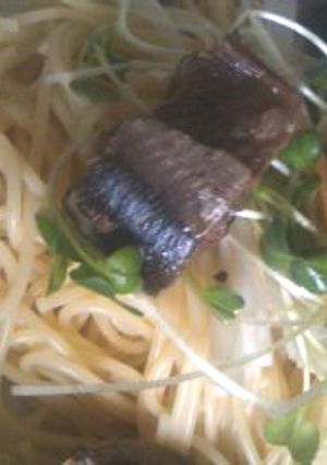 和風☆サンマの生姜煮パスタ（塩分控えめ）-レシピのメイン写真