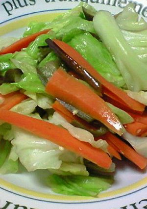 余り野菜の簡単ナンプラー炒め-レシピのメイン写真