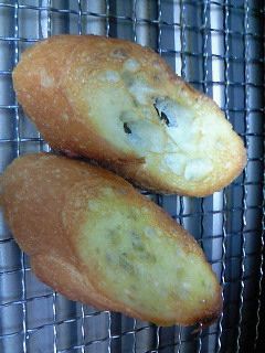 食感が命*切ったバゲットサクもちな焼き方-レシピのメイン写真
