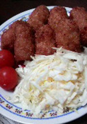 豚バラ肉で巻き巻き豚カツ☆-レシピのメイン写真