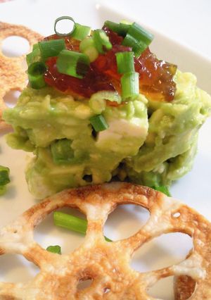 ★酢ジュレでアボカド豆腐のタルタル★-レシピのメイン写真