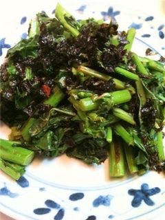 かきなの海苔炒め-レシピのメイン写真