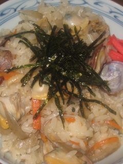 具だくさん♪あさりの炊き込みご飯-レシピのメイン写真