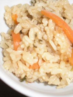 塩昆布で炊き込みご飯♪-レシピのメイン写真