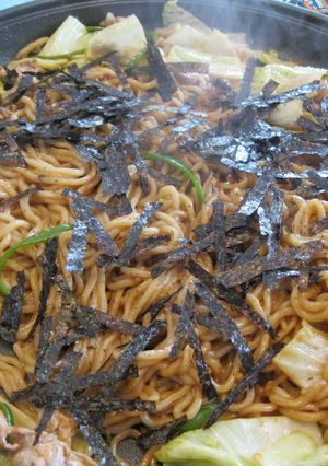 手打ち麺で作るソース焼きそば-レシピのメイン写真