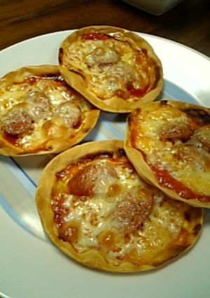 餃子の皮deピザ-レシピのメイン写真