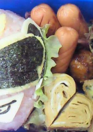 キャラ弁★ゴセイピンク-レシピのメイン写真